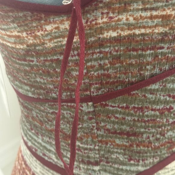 Free People Sunset Boho Multicolored Long Summer Dress - Picture 4 of 11